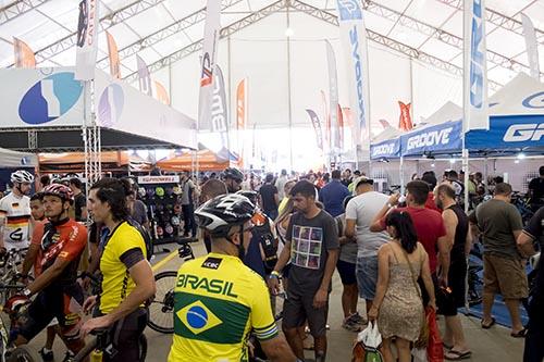 Área da expo no Festival da Bike / Foto: Filipe Mota / FS Fotografia
